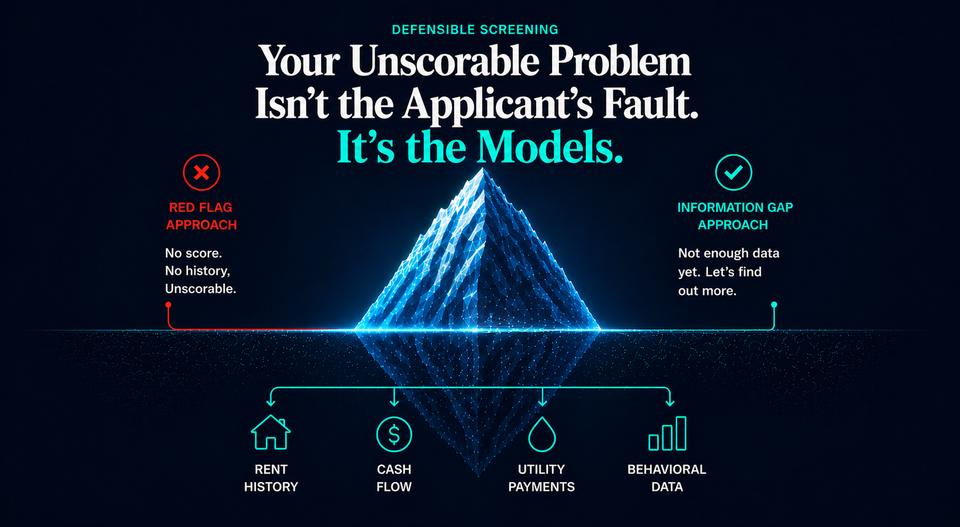 Your Unscorable Problem Isn't the Applicant's Fault. It's the Models.